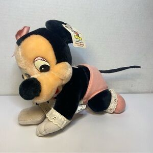 Vintage Crawling Baby Minnie Mouse Disneyland Walt Disneyworld